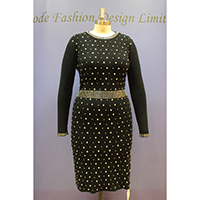 Ladies Knitted Long Dress